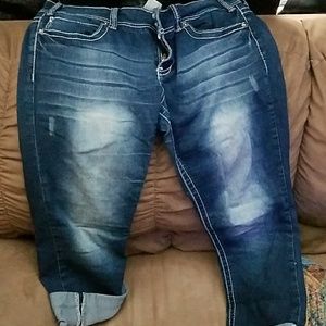 Capri jeans